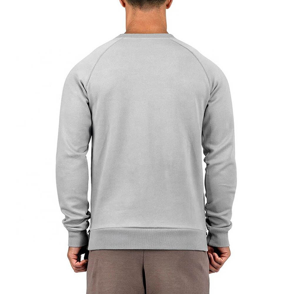 Wholesale Custom Embroidery Soft Fleece Crewneck Sweatshirt For Men