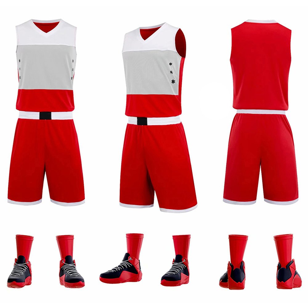 Custom Made Men Blank Sports Basketball Uniform